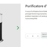 purificatore d'aria FOLLETTO