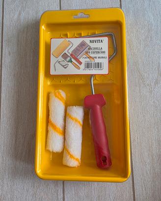 Kit bacinella con rullo per pitture murali