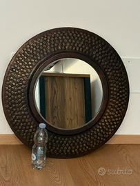 Specchio in bronzo anni 70