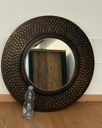 Specchio in bronzo anni 70