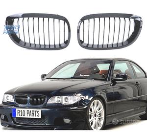 GRIGLIE BMW SERIE 3 E46 COUPE CABRIO 03-06 NERO LU