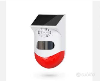 Sensore movimento est+sirena WiFi Tuya batt ric