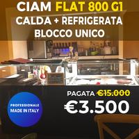 Vetrina ciam flat 800 g1 - calda + refrigerata