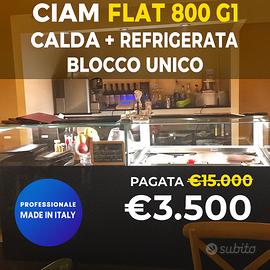 Vetrina ciam flat 800 g1 - calda + refrigerata