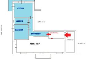 Via GUARIGLIA : 60 mq con box - da ristrutturare