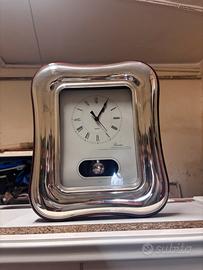 Orologio da parete in argento