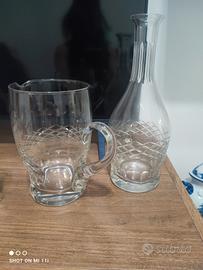 servizio bicchieri di cristallo ribasso 