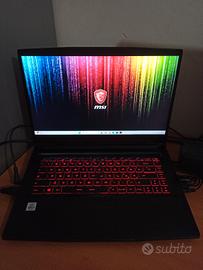 Portatile MSI GF65Thin10SER RTX 2060 6gb