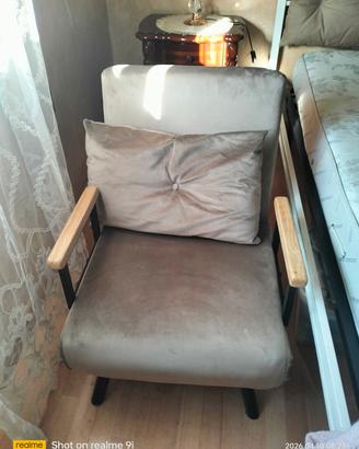 poltrona letto pari al nuovo 