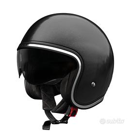 CASCO JET VINTAGE RETRO' MOTO CAFE' RACER CUSTOM S