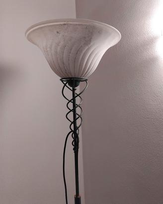 Lampada Vintage, ferro / vetro