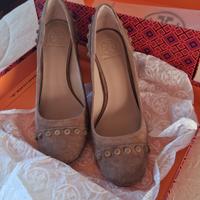 decollete camoscio beige Tory Burch  num37