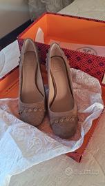 decollete camoscio beige Tory Burch  num37