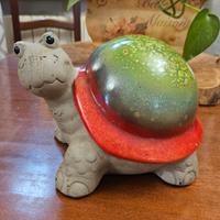 Tartaruga decorativa soprammobile 20 cm