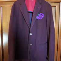 Giacca modello moderno amaranto