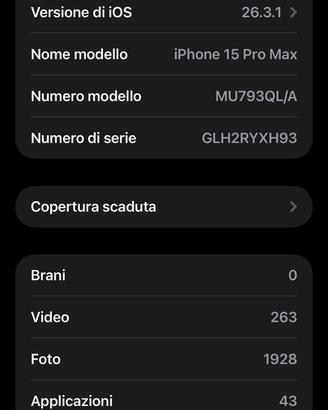 Iphone 15 pro max 256 giga natural titanium
