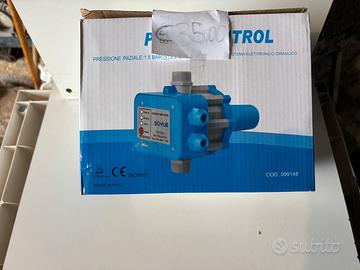 Press control e motore acqua