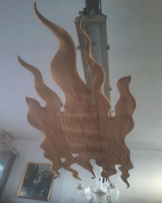 diffusore di luce da soffitto detto " gocce di luc