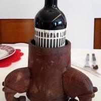 Portabottiglie con testa di Cavallo o Elefante