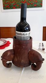 Portabottiglie con testa di Cavallo o Elefante
