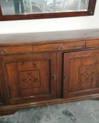 Credenza / Madia in legno massiccio stile classico