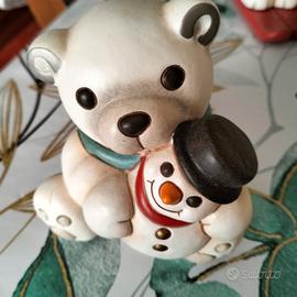 Di Natale Orso Polare Thun Con Pupazzo Di Neve Polar Bear Orso