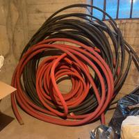 Tubi   acqua e  corrugati  per fili eletttici