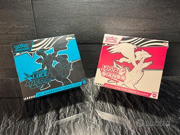 ETB Pokemom Fuoco nero e luce bianca