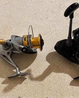Mulinello Shimano e  Daiwa