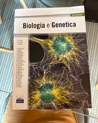 Biologia e Genetica yerza edizione