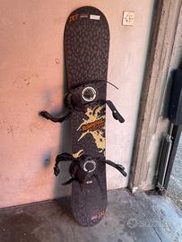 Snowboard Rossignol Accelerator 155 cm + attacchi