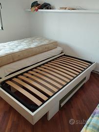 rete a doghe per letto singolo