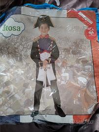 vestito carnevale bimbo Napoleone 7-9 anni 
