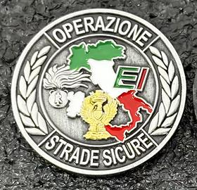 Distintivo Missione operazione strade sicure pins 