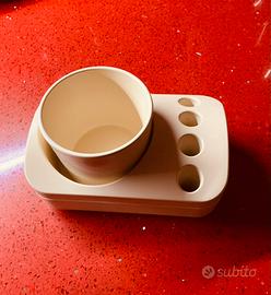 Porta spazzolino bagno Maiko Hasuike Gedy anni 70