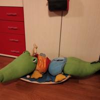 dondolo in legno lavabile