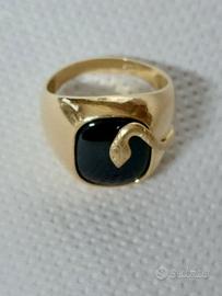 Anello uomo oro 18 kt serpente