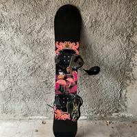 Tavola da snow 140cm con attacchi e scarponi tg 37