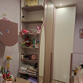 mobili cameretta con cabina armadio, 