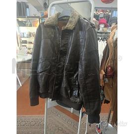 GIUBBOTTO UOMO VOLCOM IN PELLE COLLETTO PELO