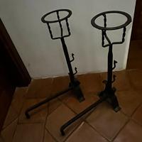 Alari  per camino '800