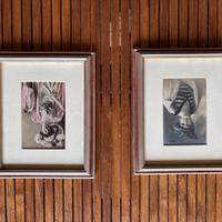 Cartoline vintage incorniciate