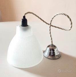 Lampadario in vetro molato IKEA