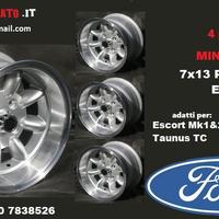 Cerchi minilite 7x 13 4x108 et-7 silver ford