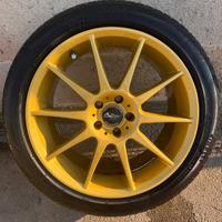 Kosei 4 cerchi e gomme Pirelli Subaru impreza