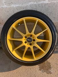 Kosei 4 cerchi e gomme Pirelli Subaru impreza