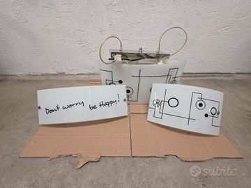 Lampadario + 2 applique 