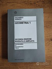 libro geometria 1 università 