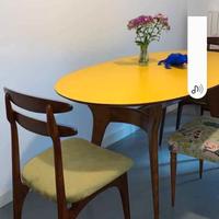 tavolo anni 50/60 nello stile di ico parisi