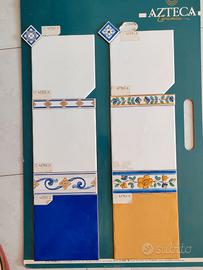 piastrella 20 x 20 giallo blu lucida